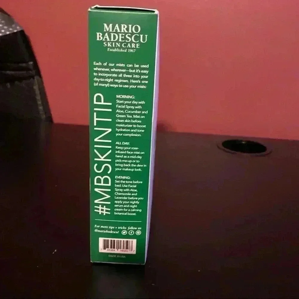 Mario Badescu Spritz. Mist. Glow. Set